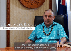 PM of the Cook Islands, Mark Brown